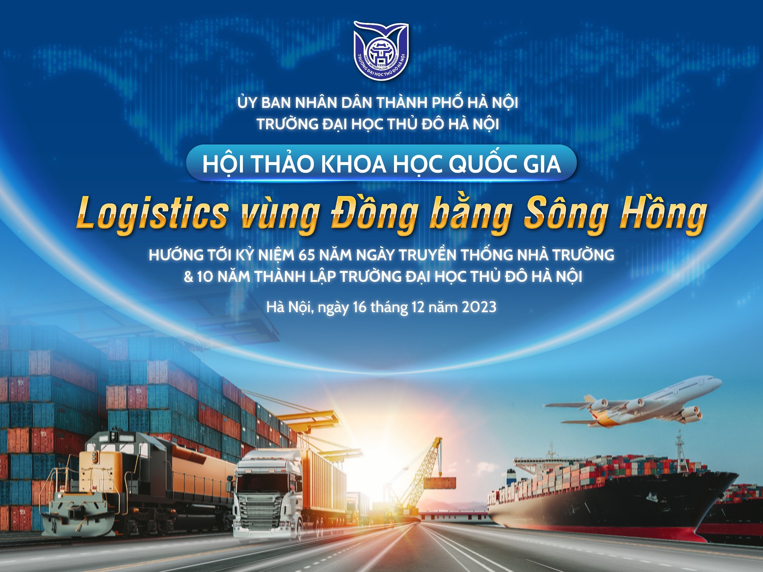 Thông tin về Hội thảo quốc gia: “Logistics vùng đồng bằng sông Hồng”
