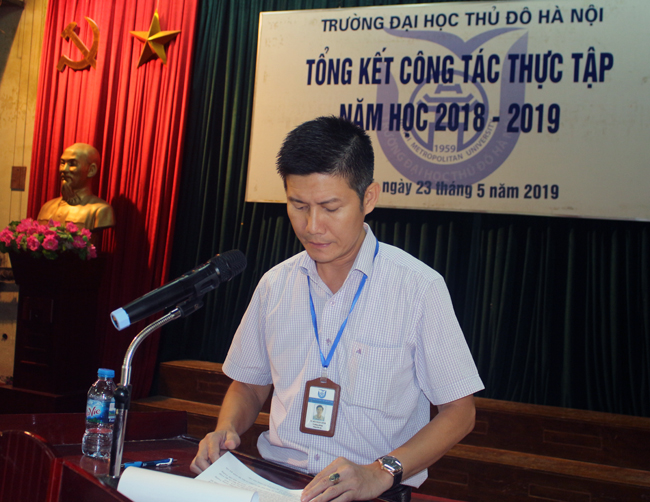 Hội nghị Tổng kết công tác thực tập năm học 2018 – 2019