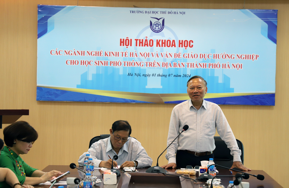 Các ngành nghề kinh tế Hà Nội và vấn đề giáo dục hướng nghiệp cho học sinh phổ thông trên địa bàn thành phố Hà Nội