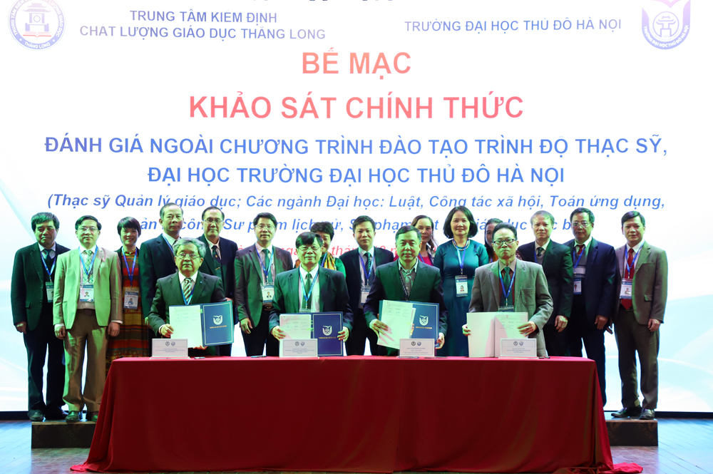 Bế mạc đợt khảo sát chính thức 8 chương trình đào tạo