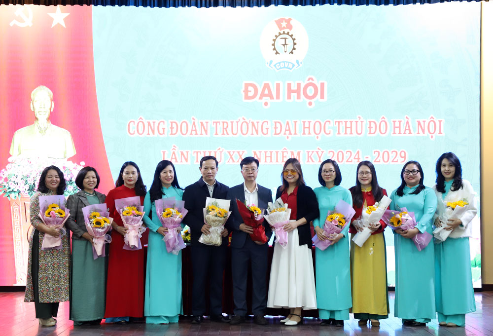 Đại hội Công đoàn Trường Đại học Thủ đô Hà Nội lần thứ XX, nhiệm kỳ 2024 – 2029