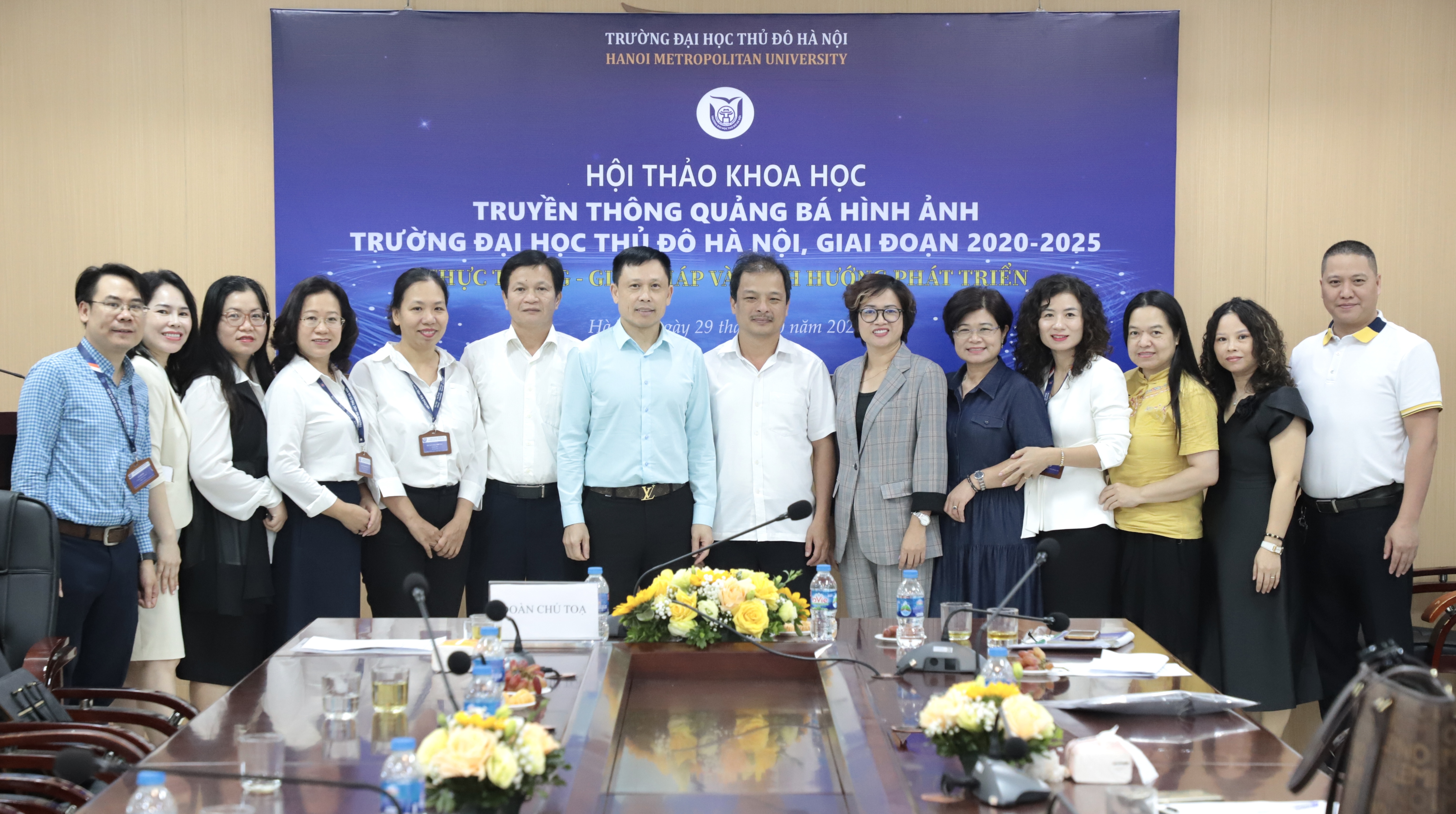Hội thảo “Truyền thông quảng bá hình ảnh Trường Đại học Thủ đô Hà Nội, giai đoạn 2020–2025: Thực trạng, Giải pháp và Định hướng phát triển”.