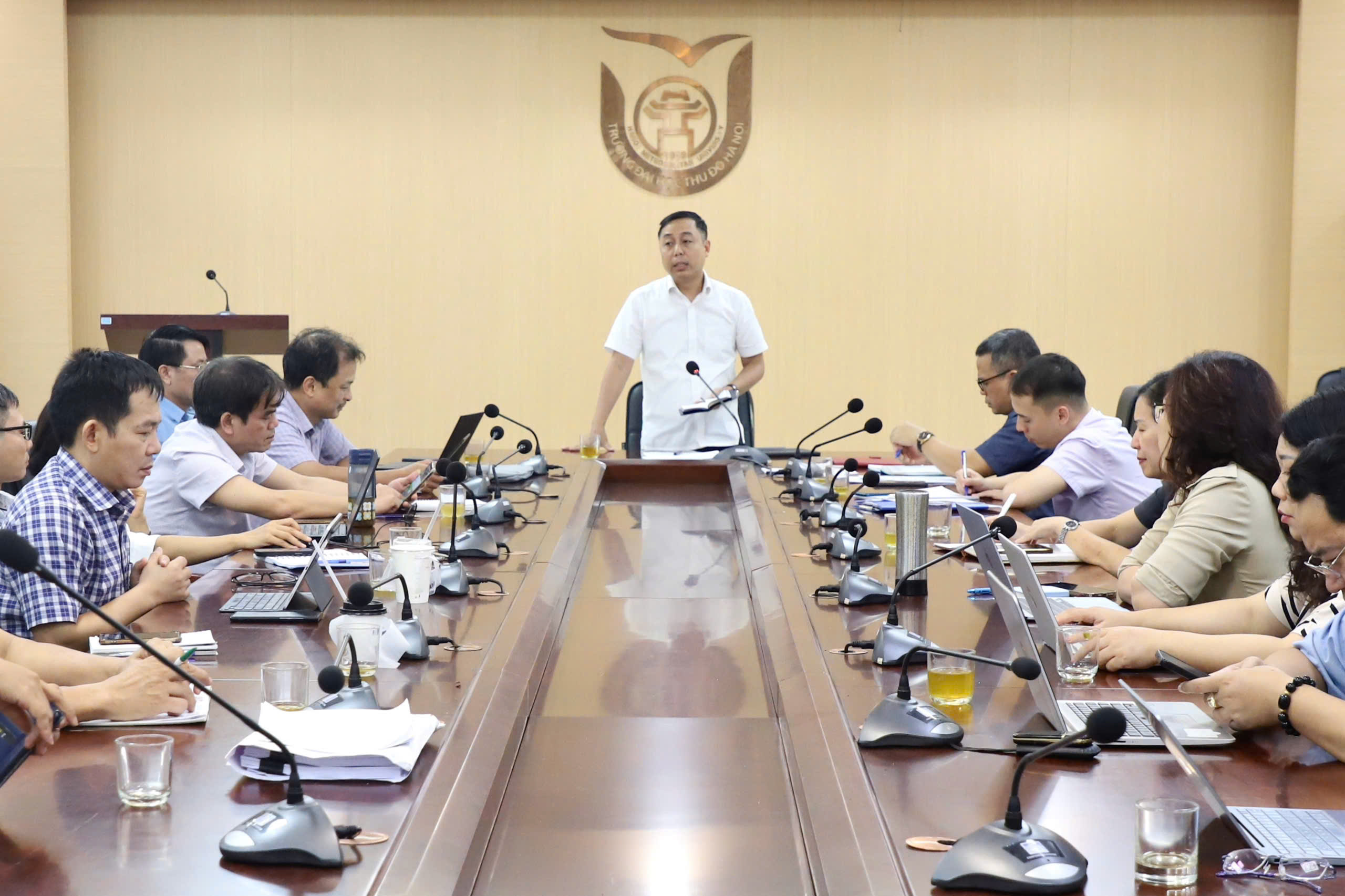 Báo cáo và triển khai công tác đảm bảo chất lượng Trường Đại học Thủ Đô Hà Nội 