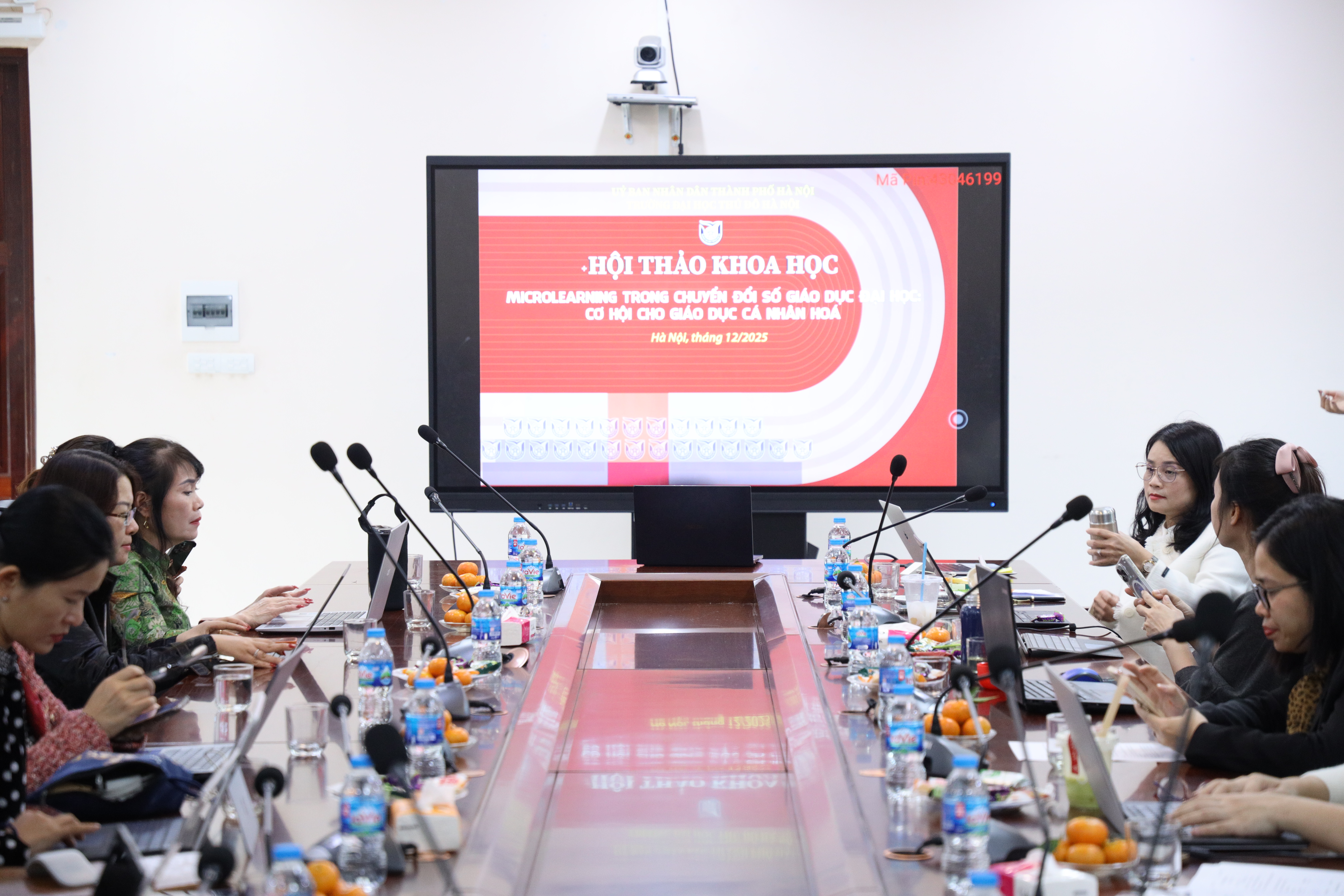 Hội thảo : “Microlearning trong chuyển đổi số giáo dục đại học – Cơ hội cho giáo dục cá nhân hóa”.