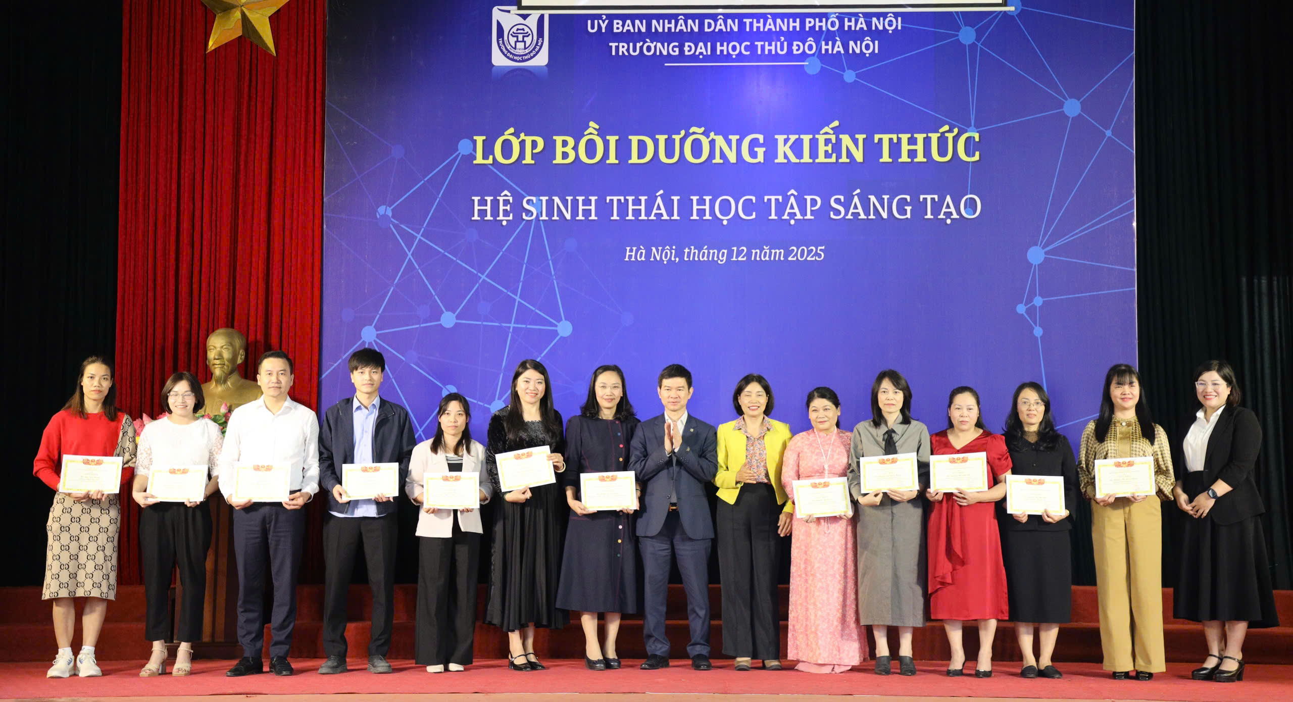 Trường Đại học Thủ đô Hà Nội tổng kết thực nghiệm và bồi dưỡng kiến thức về Hệ sinh thái học tập sáng tạo