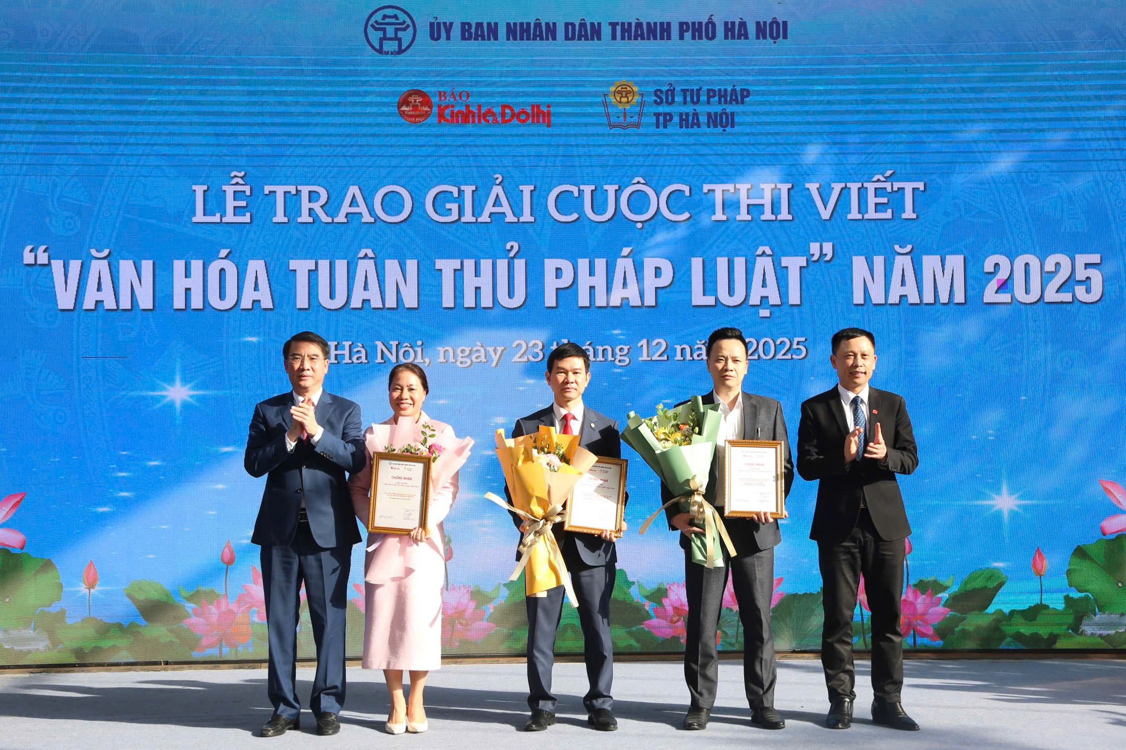 Trường Đại học Thủ đô Hà Nội vinh dự có 02 tác phẩm đạt giải tại Cuộc thi viết “Văn hoá tuân thủ pháp luật” năm 2025.