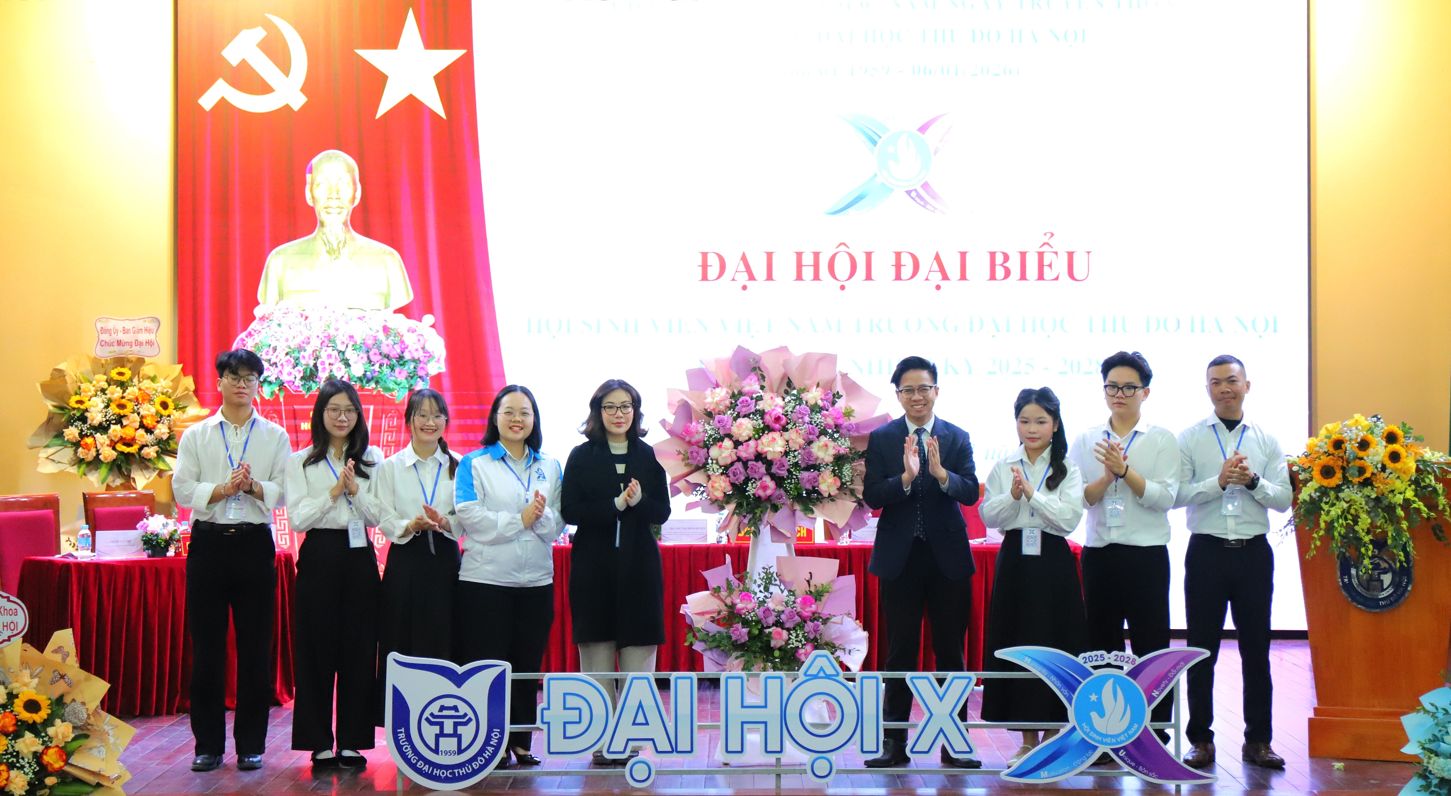 Đại hội Đại biểu Hội Sinh viên Việt Nam Trường Đại học Thủ đô Hà Nội lần thứ X, nhiệm kỳ 2025 – 2028.