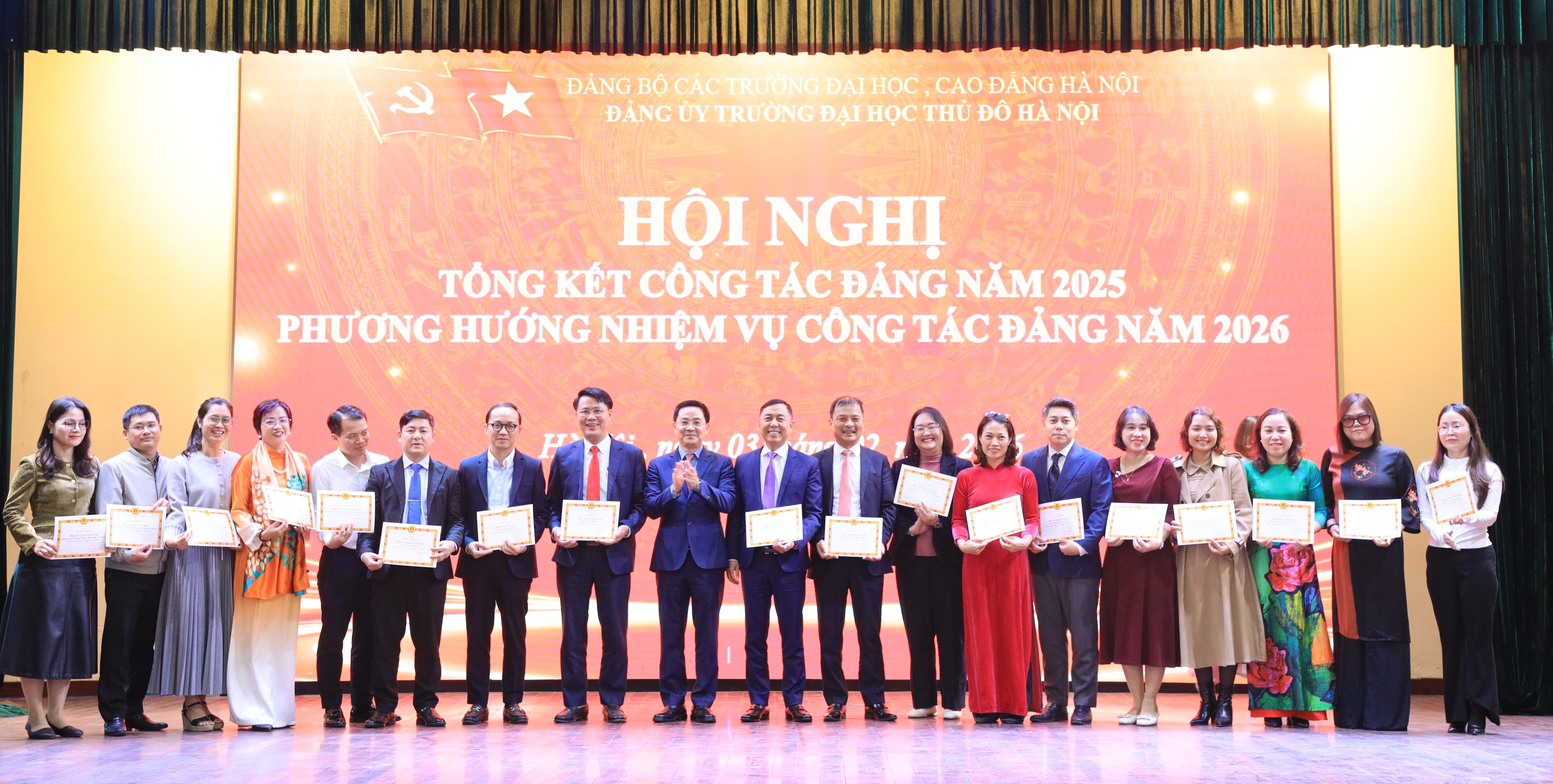 Hội nghị tổng kết công tác Đảng năm 2025, triển khai phương hướng nhiệm vụ năm 2026.