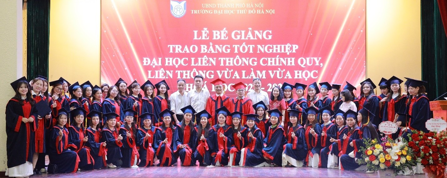 Lễ bế giảng và trao bằng tốt nghiệp liên thông khóa 2023 – 2026