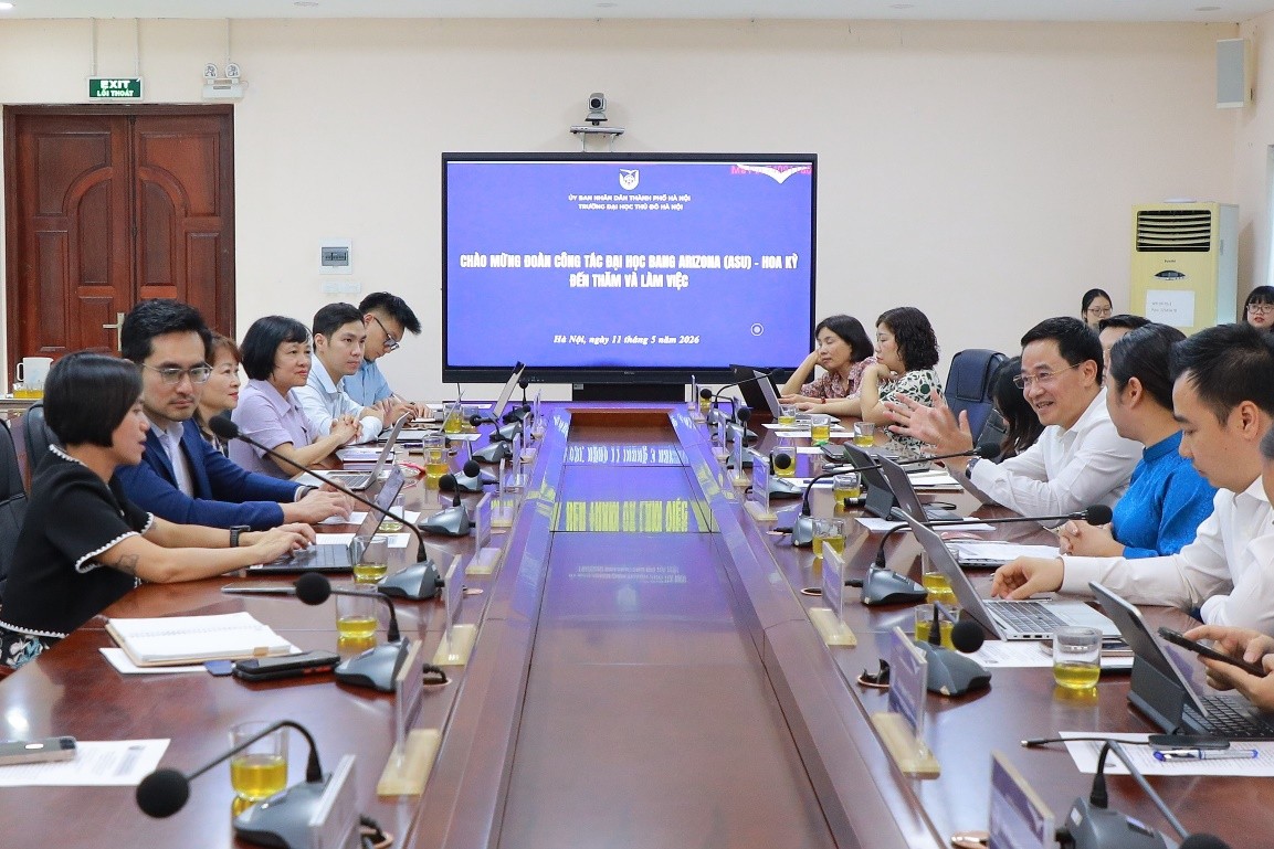 Đại học Bang Arizona (ASU) khảo sát mô hình “đại học mới” tại Hà Nội.