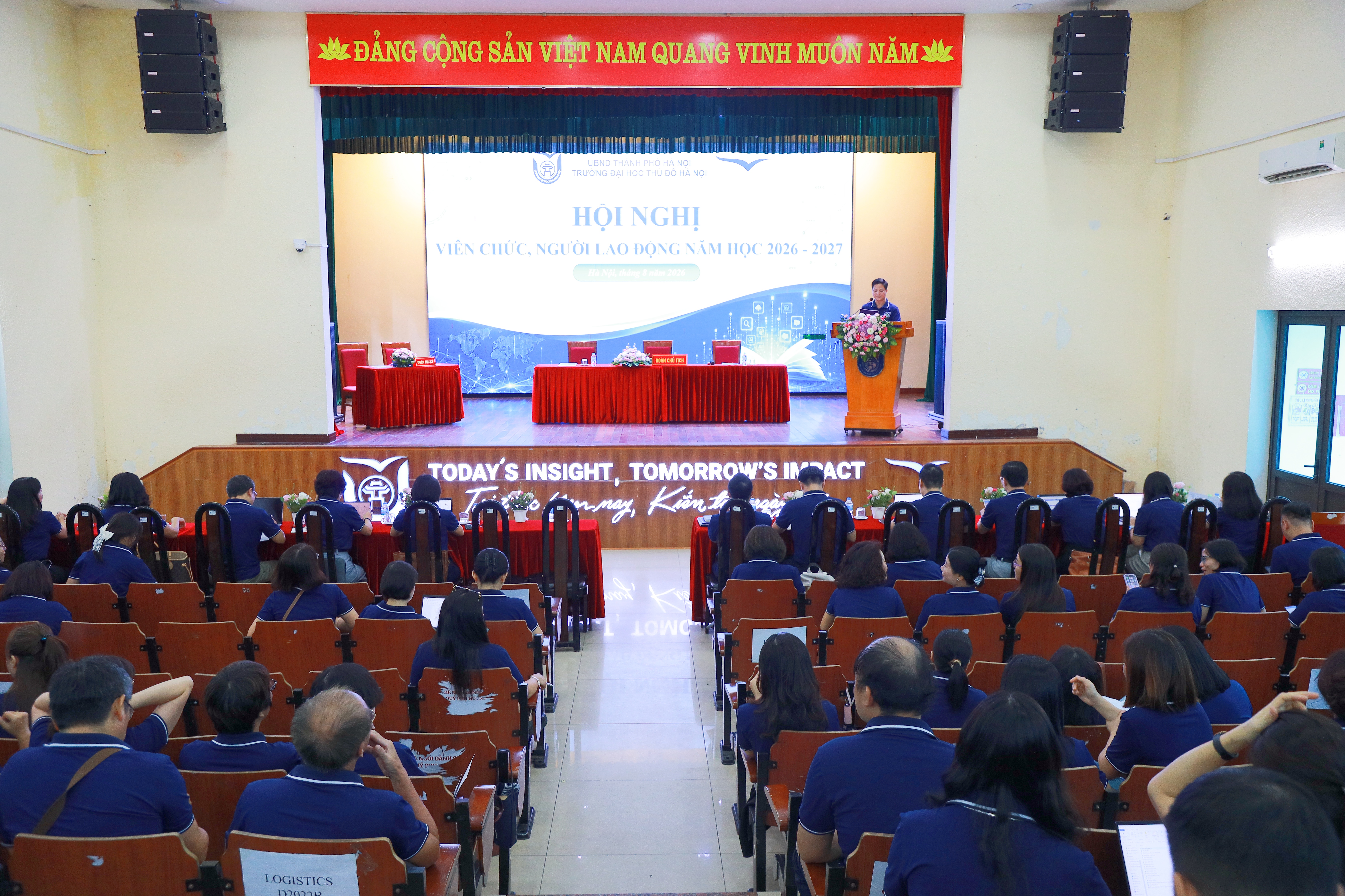 Hội nghị Viên chức, Người lao động năm học 2026-2027