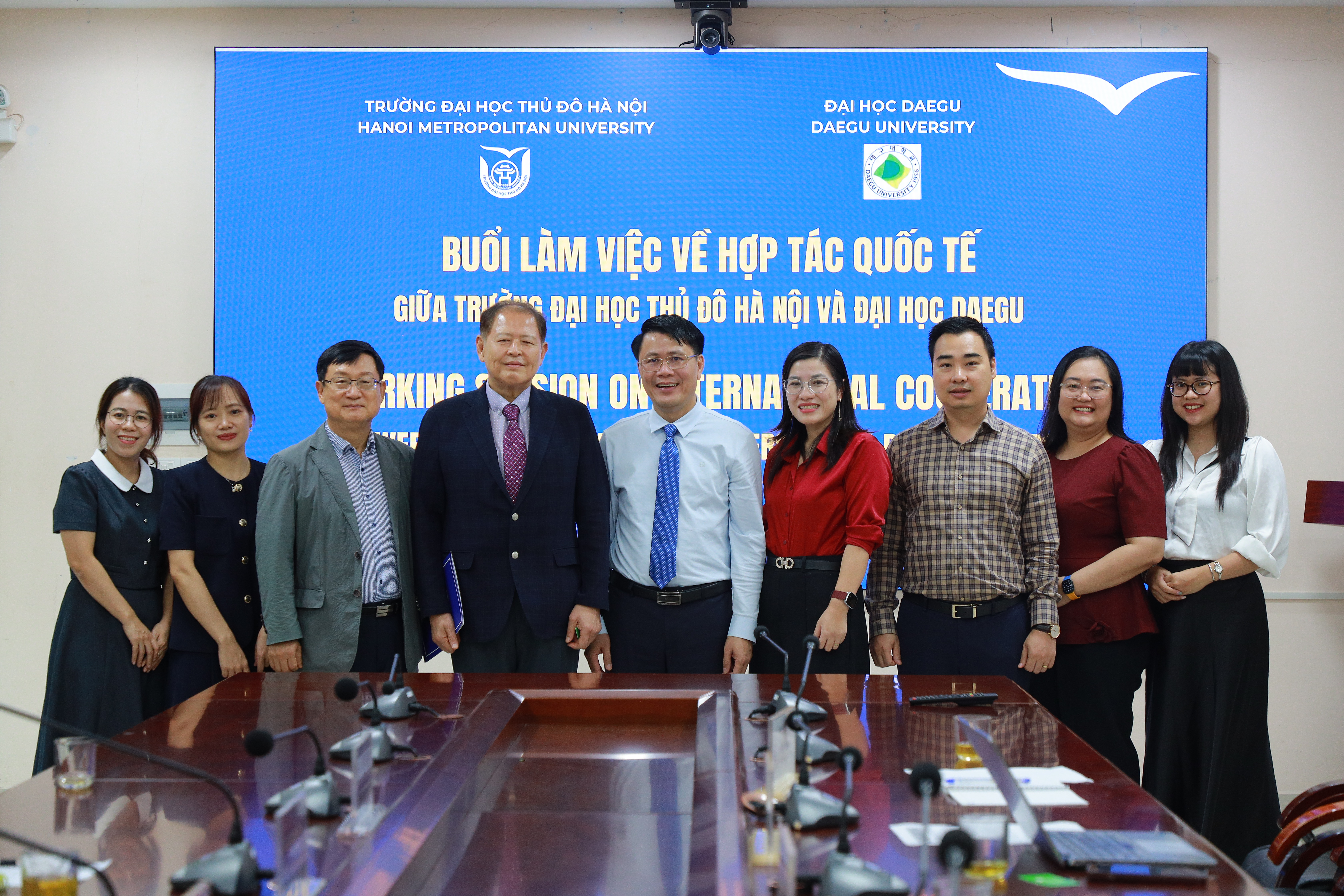 Trường học Thủ đô Hà Nội mở rộng hợp tác với Đại học Daegu (Hàn Quốc) 