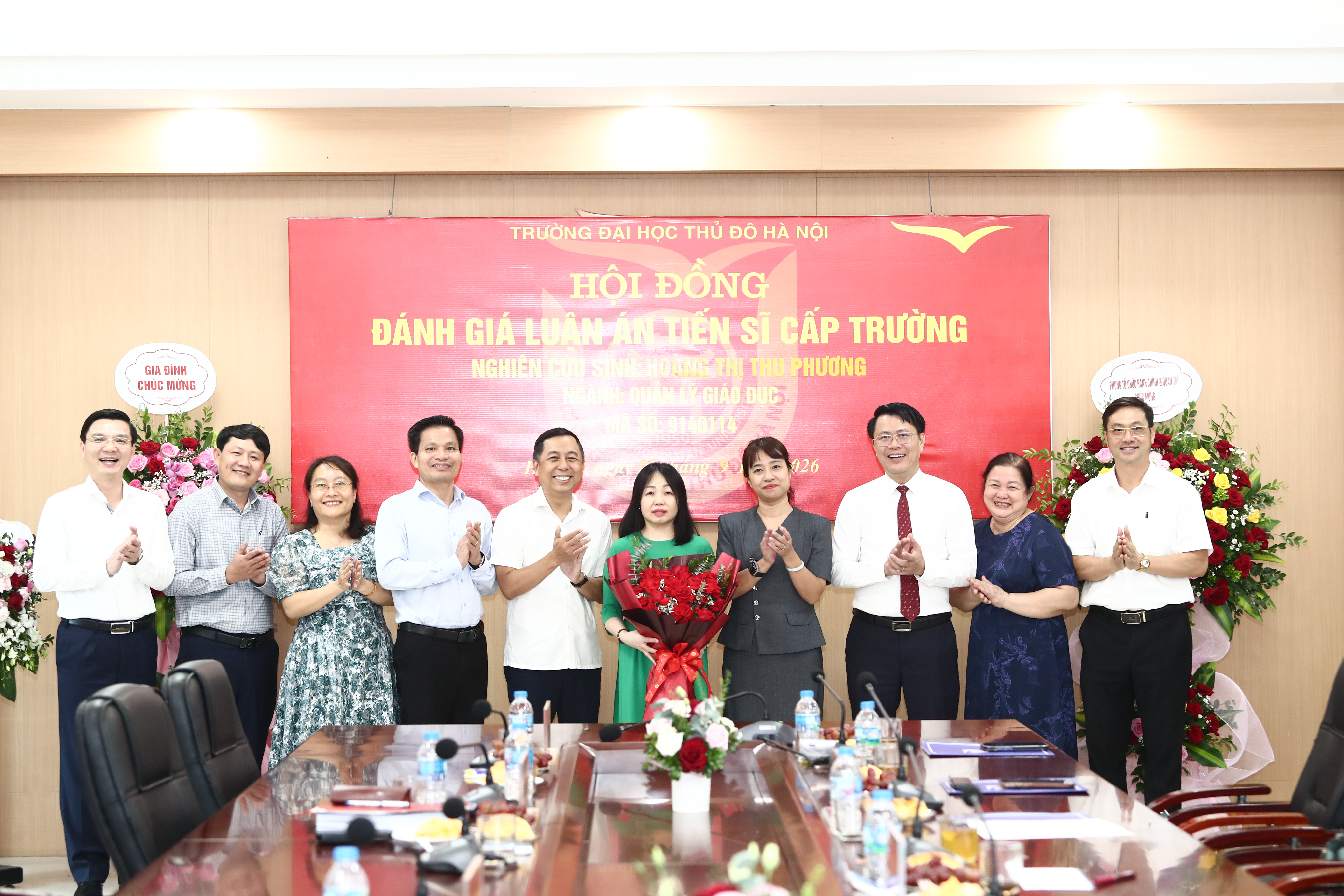 NCS Hoàng Thị Thu Phương bảo vệ thành công Luận án Tiến sĩ 