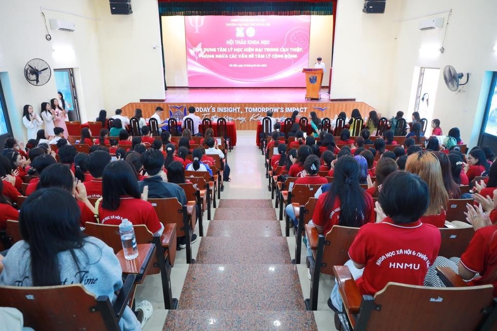 Hội thảo khoa học “Ứng dụng tâm lý học hiện đại trong can thiệp, phòng ngừa các vấn đề tâm lý học cộng đồng” 