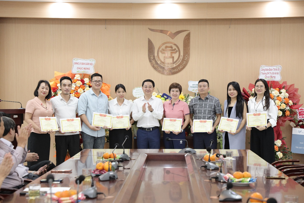 Trường Đại học Thủ đô Hà Nội tổ chức lễ gặp mặt, chúc mừng 80 năm Ngày Thể thao Việt Nam