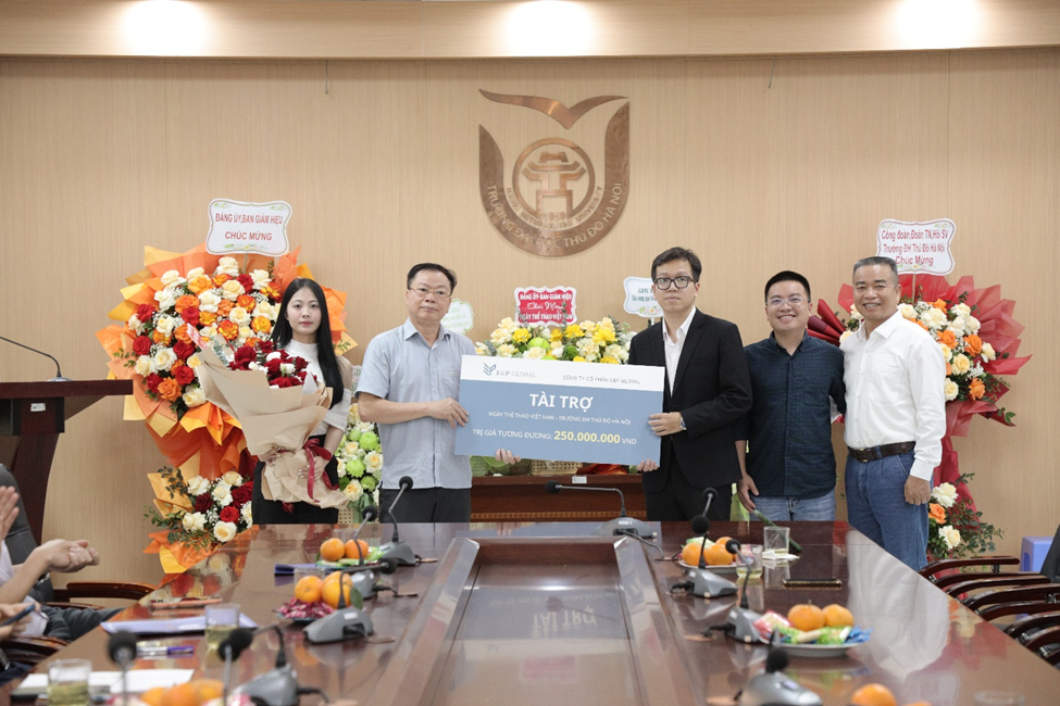 Trường Đại học Thủ đô Hà Nội tổ chức lễ gặp mặt, chúc mừng 80 năm Ngày Thể thao Việt Nam