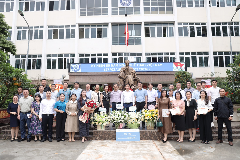 Trường Đại học Thủ đô Hà Nội tổ chức lễ gặp mặt, chúc mừng 80 năm Ngày Thể thao Việt Nam