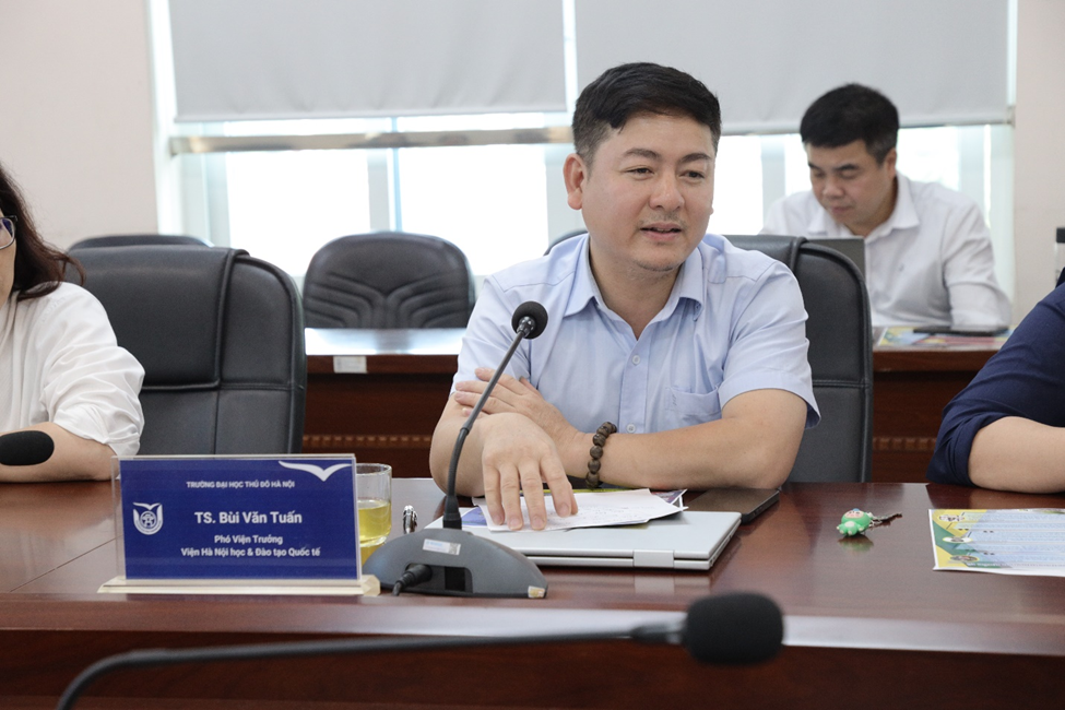 TS. Bùi Văn Tuấn, Phó Viện trưởng Viện Hà Nội học & Đào tạo Quốc tế