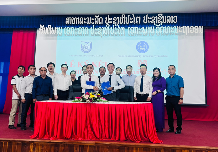 Lễ ký kết hợp tác giữa hai nhà trường
