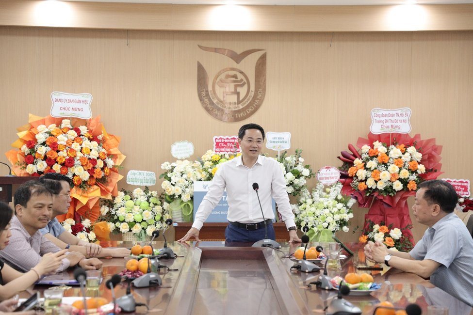 Trường Đại học Thủ đô Hà Nội tổ chức lễ gặp mặt, chúc mừng 80 năm Ngày Thể thao Việt Nam