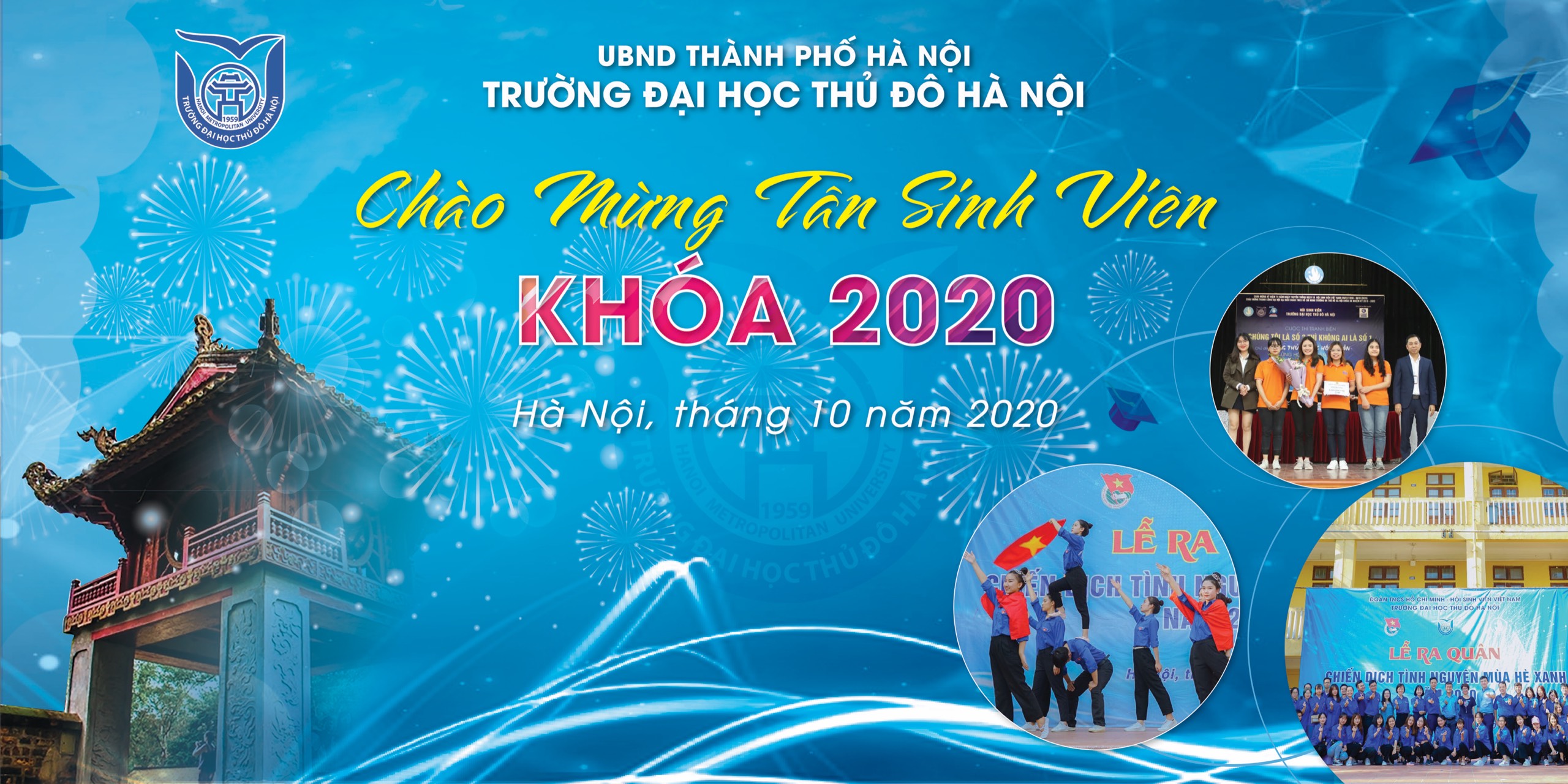 Trường Đại học Thủ đô đón sinh viên nhập học năm 2020