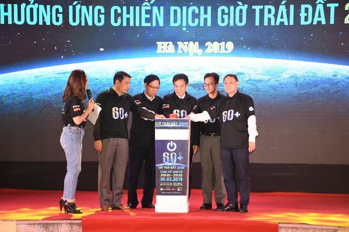 Hưởng ứng chiến dịch Giờ Trái đất năm 2019