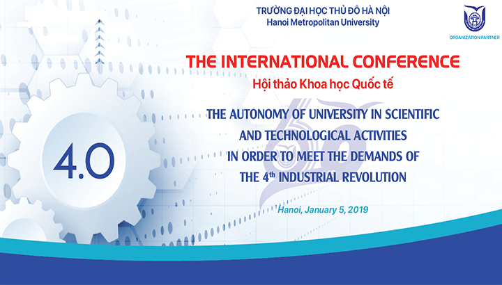 The international conference 2019 will take place at Ha Noi Metropolitan University