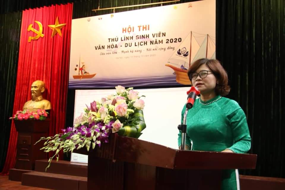 Hội thi "Thủ lĩnh sinh viên Văn hóa - Du lịch năm 2020"