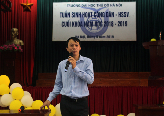 “Tuần sinh hoạt công dân – Học sinh sinh viên” cuối khóa năm học 2018 – 2019