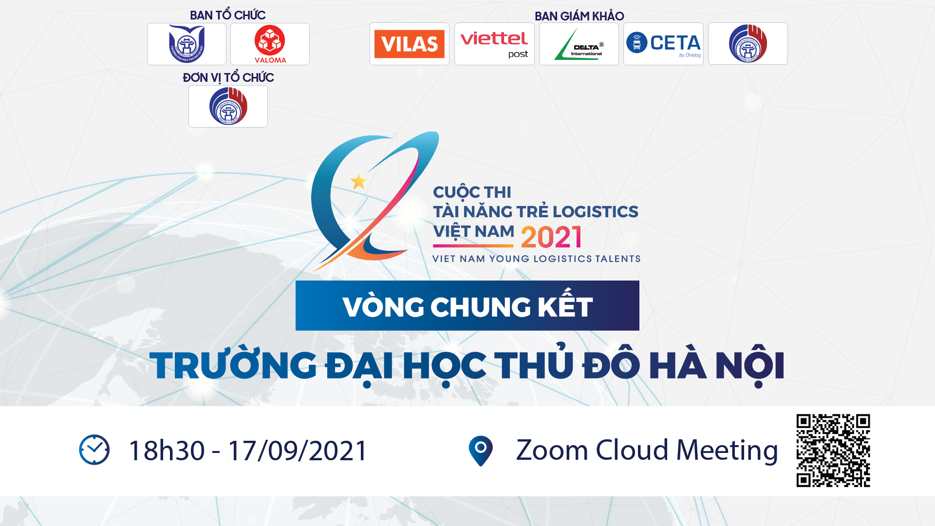 Chung kết Cuộc thi "Tài năng trẻ Logistics 2021" cấp trường của Trường Đại học Thủ Đô Hà Nội