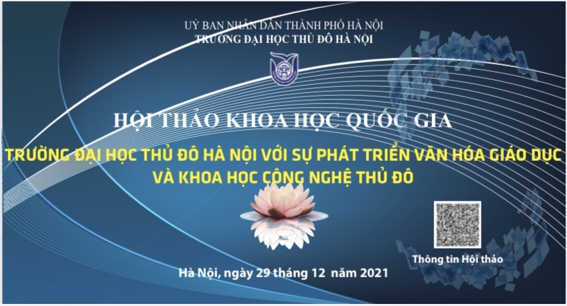 Hội thảo “Trường Đại học Thủ đô Hà Nội với sự phát triển văn hóa, giáo dục và khoa học công nghệ của Thủ đô”