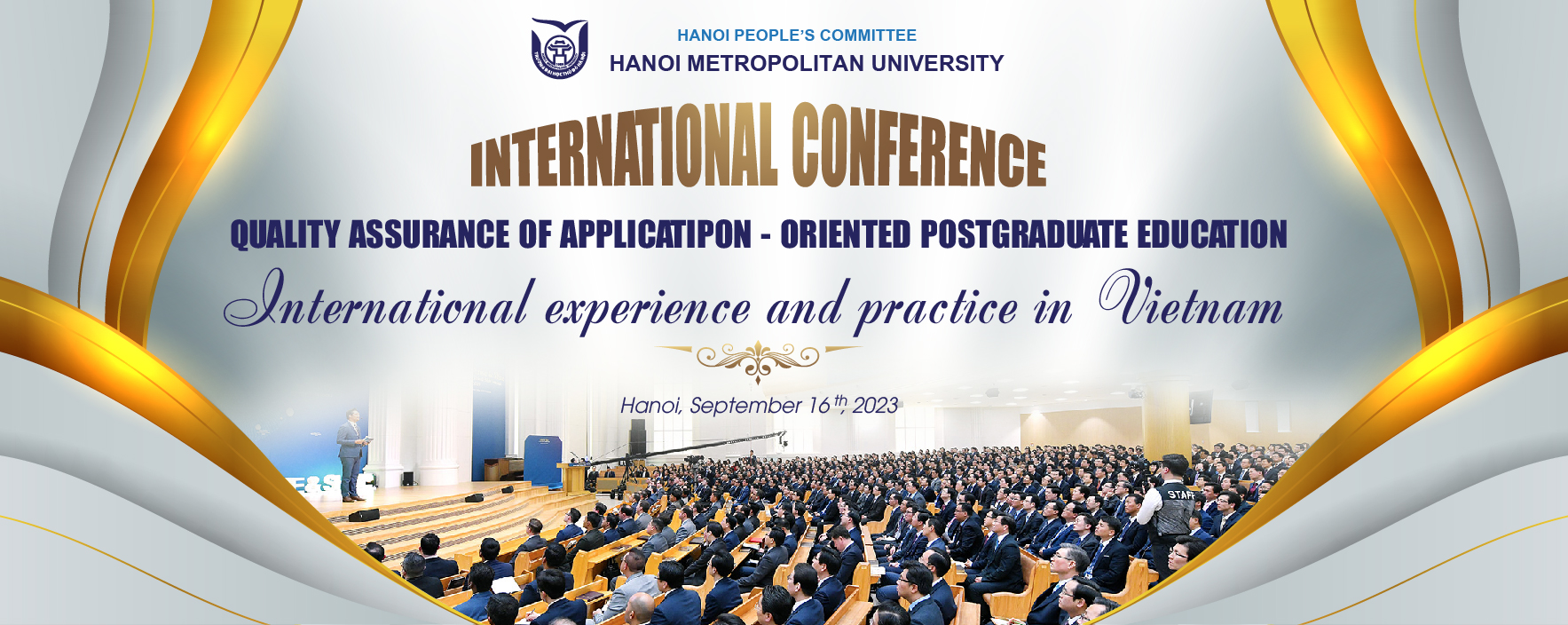 Sẵn sàng cho Hội thảo quốc tế: “Đảm bảo chất lượng đào tạo Sau đại học theo định hướng ứng dụng: Kinh nghiệm quốc tế và thực tiễn Việt Nam”